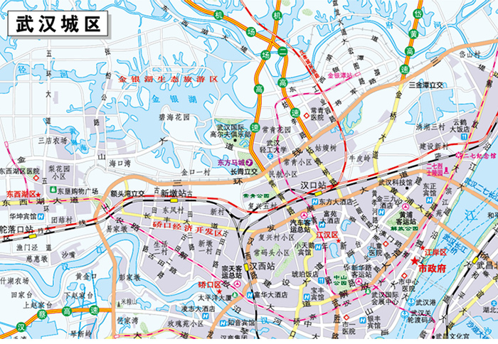 [bf]湖北省地图-新版-芦仲进-中国地图出版社图片