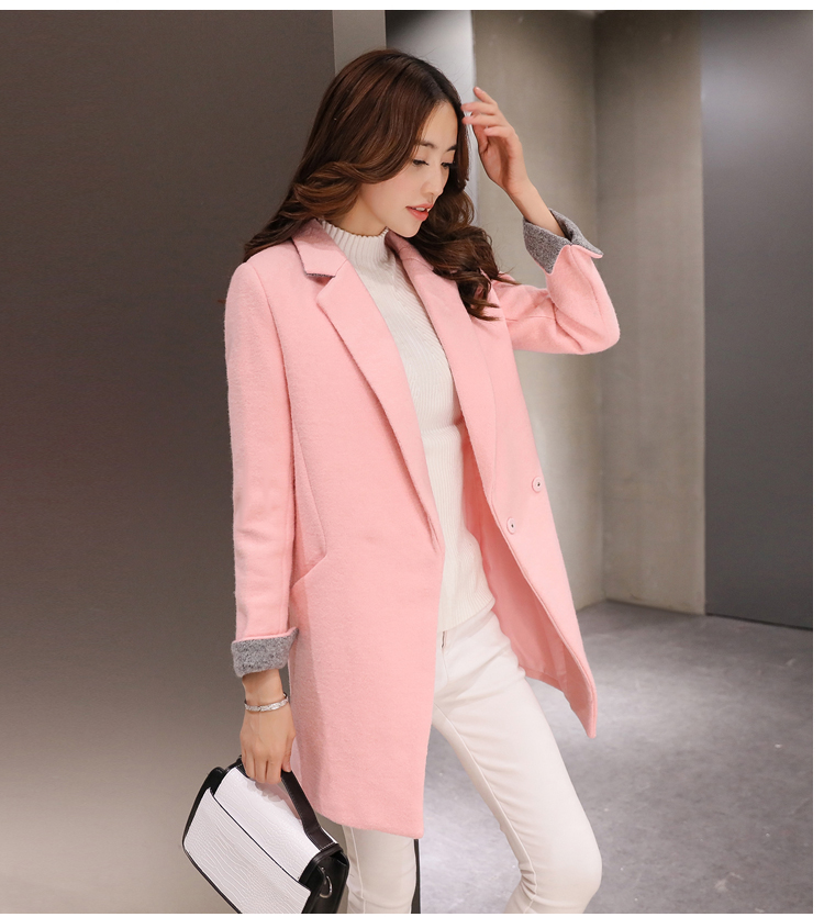 Barbie Xu 2015 autumn and winter times new Korean Sau San? In gross long small wind-jacket Heung-girl pink XL Photo, prices, brand platters! The elections are supplied in the national character of distribution, so action, buy now enjoy more preferential! As soon as possible.