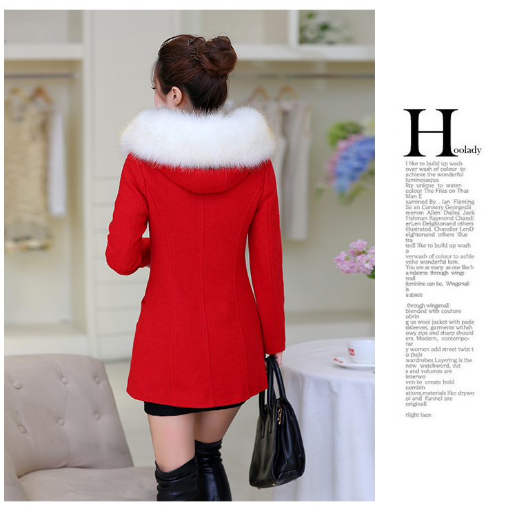 The autumn and winter new gross girls jacket? Long Nagymaros collar Korean windbreaker winter coats that a plush coat stylish pink? S picture, prices, brand platters! The elections are supplied in the national character of distribution, so action, buy now enjoy more preferential! As soon as possible.