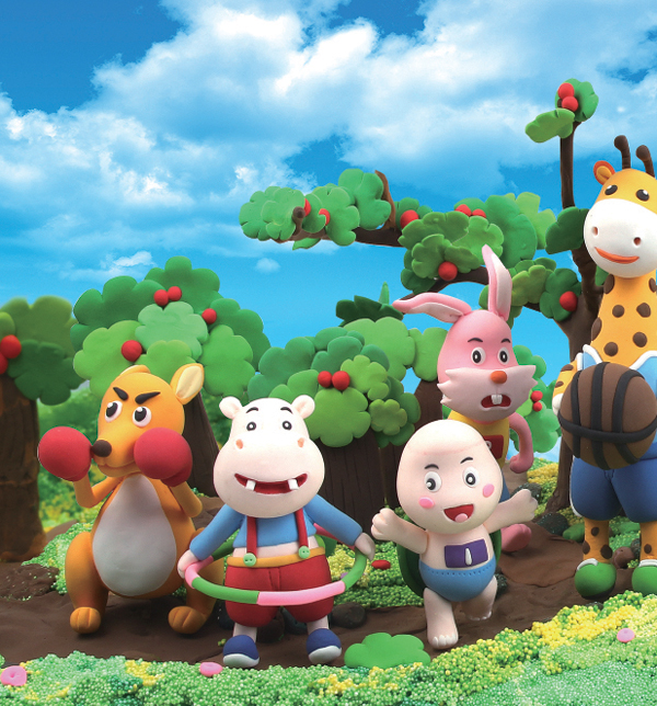 快乐手工玩转黏土 森林运动会 9787540130855