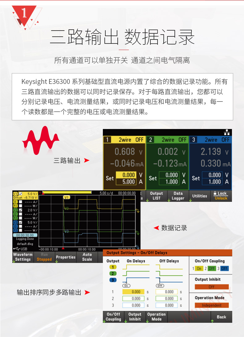 KEYSIGHT/E36311A直流电源