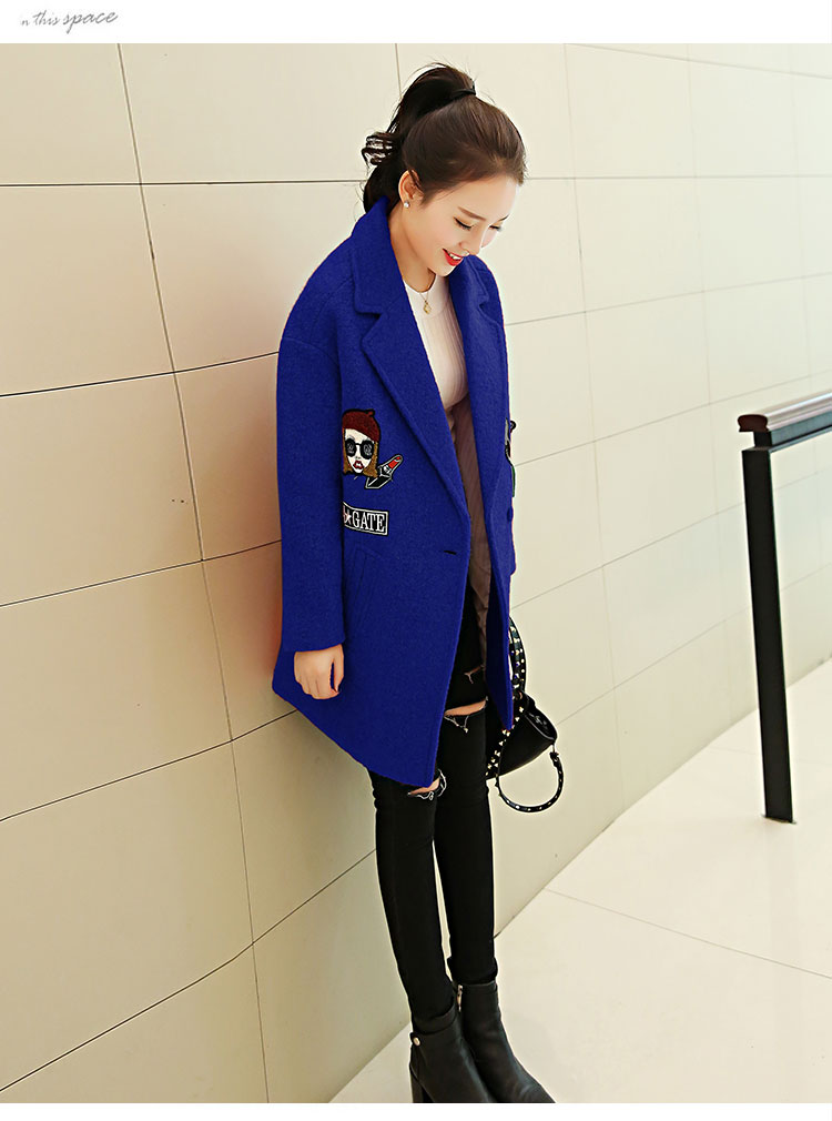 Elizabeth Bessie 2015 Fall Winter Korea long-sleeved Pullover wool coat girl in long?) windbreaker coats larger female Kim Lockhart pictures, prices of color L, brand platters! The elections are supplied in the national character of distribution, so action, buy now enjoy more preferential! As soon as possible.