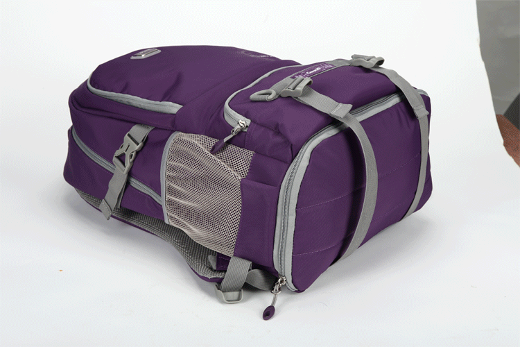 卡拉羊电脑双肩包休闲旅行包大中学生书包男女背包超轻防水商务 cx