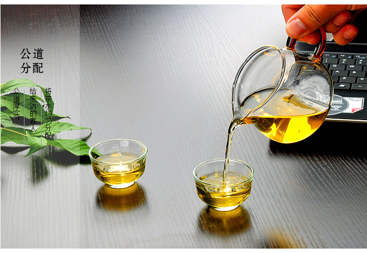 唐丰茶具耐高温玻璃套装 整套玻璃茶具 功夫茶具十一入套组TF-12 香融玻璃茶具