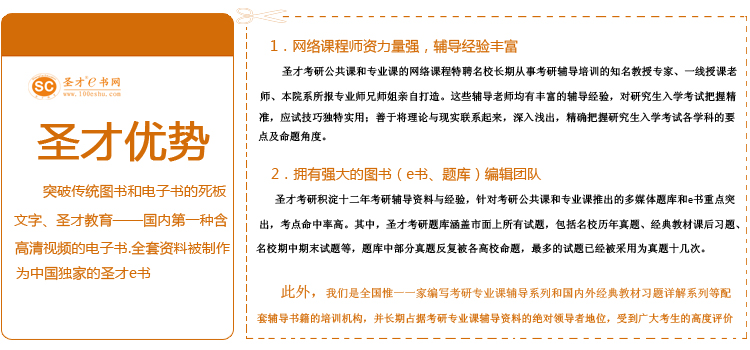 圣才考研网 2015年新疆师范大学商学院802经