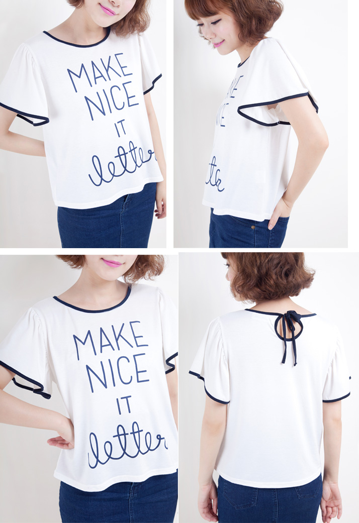 00 珂蕾娜 2014 夏 女装百搭美女图案印花圆领短袖t恤 4007 绿色头像