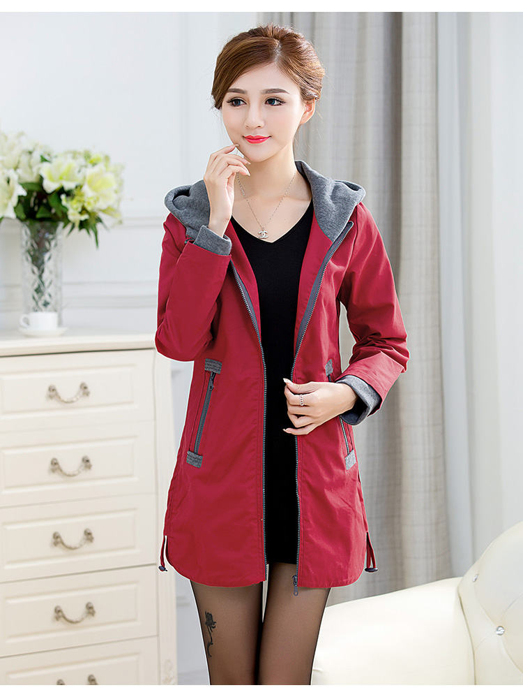 Ah-tsu 2015 sweater female new larger female 200 catties thick mm windbreaker women long jacket, women too many users in the brick-red L picture, prices, brand platters! The elections are supplied in the national character of distribution, so action, buy now enjoy more preferential! As soon as possible.