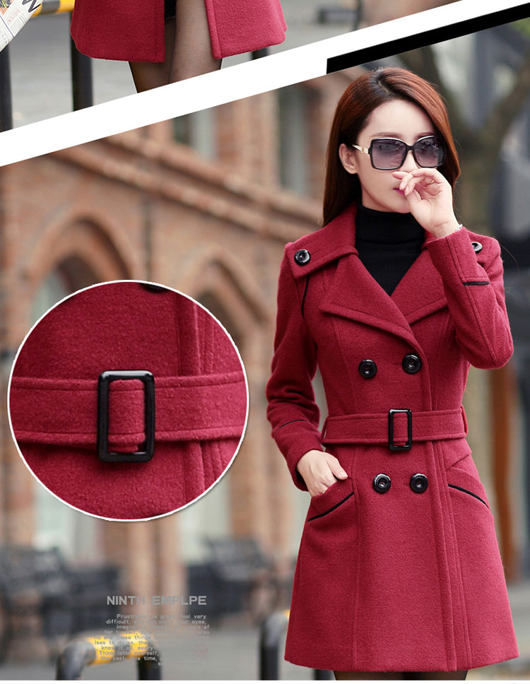 Ms Audrey EU Bai Ya 2015 autumn and winter new products Women Korean female jacket is 