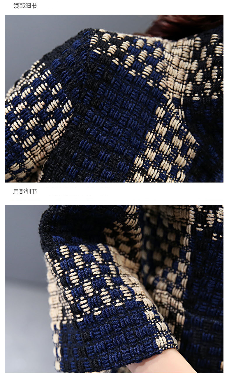  The new winter cherrymix tartan coats Korean in Sau San long-sleeved coarse wool terylene 7 sub-coats gross? female 9020 dark blue jacket XL Photo, prices, brand platters! The elections are supplied in the national character of distribution, so action, buy now enjoy more preferential! As soon as possible.