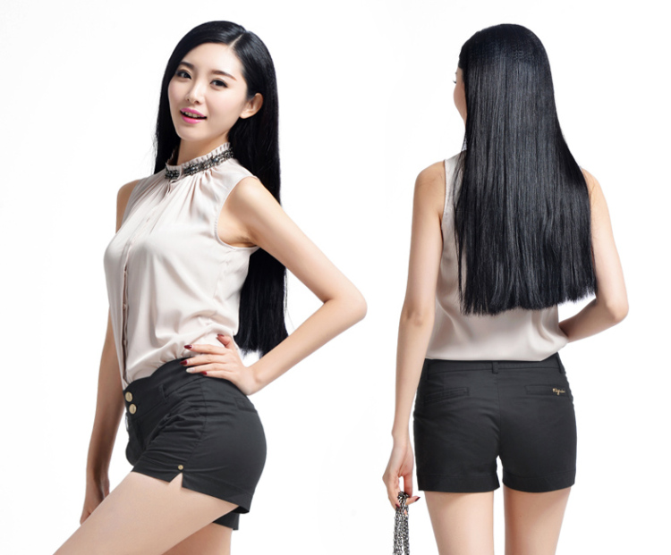 <em>逸阳女裤</em>2014夏季新款大码<em>短裤</em> 女 夏装热裤荷