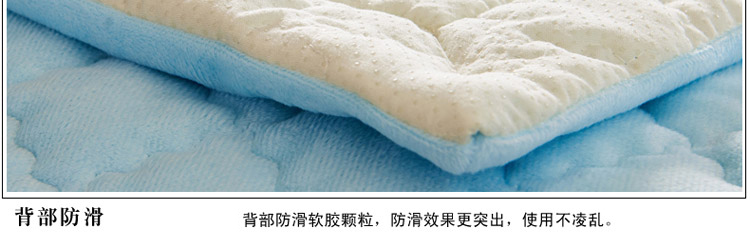 【凯皇家纺】沙发垫 沙发罩 沙发套 布艺沙发 坐垫 椅垫 沙发巾 沙发 三朵花配套沙发垫 三朵花配花朵沙发垫-水兰色 90x160cm