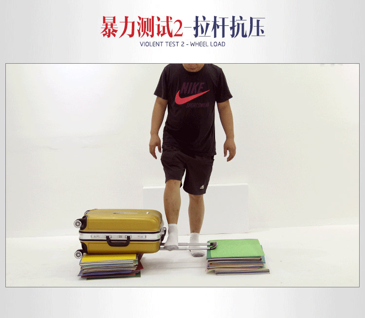 jcpal拉杆箱时尚轻盈登机箱旅行行李箱男女通用款 26寸 万向轮 天蓝色
