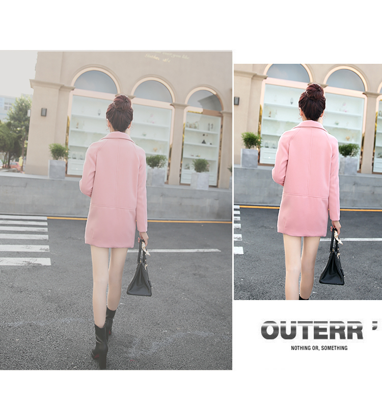 2015 winter clothing new Korean jacket elegant stylish Sau San round-neck collar long-sleeved double row two tablets of detained in long Wild Hair? coats female khaki M picture, prices, brand platters! The elections are supplied in the national character of distribution, so action, buy now enjoy more preferential! As soon as possible.