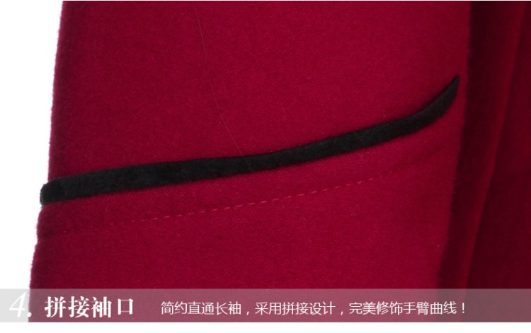  2015 Autumn as clothing and auspicious New stylish for women in the medium to long term, Sau San Mao jacket coat women? 8858 wine red M picture, prices, brand platters! The elections are supplied in the national character of distribution, so action, buy now enjoy more preferential! As soon as possible.