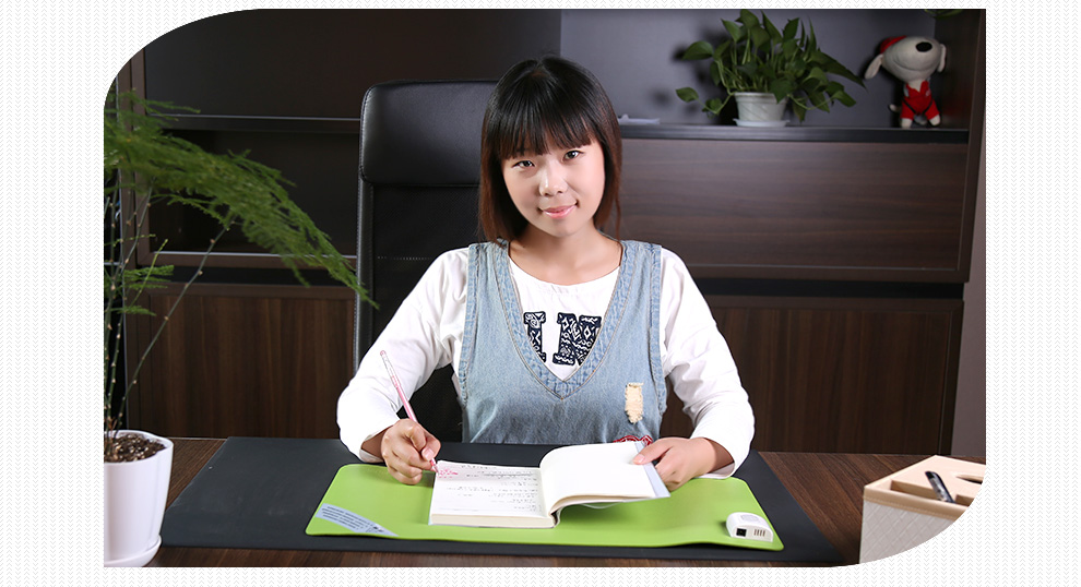 昕科发热垫 书写垫 电暖垫 暖桌垫电热垫保暖桌垫暖手宝 迷你款(草原绿)