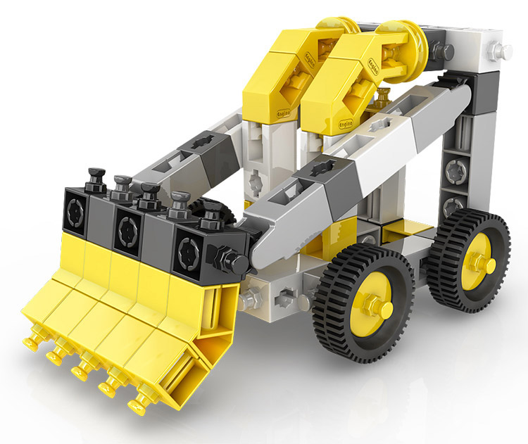 engino欧洲进口儿童积木拼装玩具塑料早教益智拼插组装玩具8合1 八