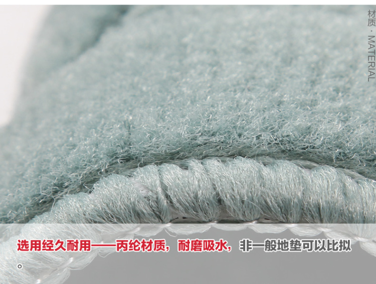 
                                        DADA大达 精纺丙纶厨卫防滑入户门脚地垫 DA7261-4 50*80CM                