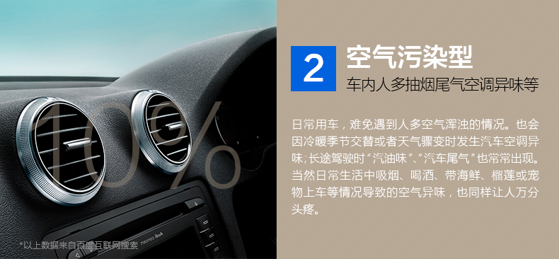 德国进口汽车除味剂 新车除甲醛除异味喷雾车用甲醛清除剂 车内除味剂光触除臭空气净化剂包邮 汽车除醛净味大礼包