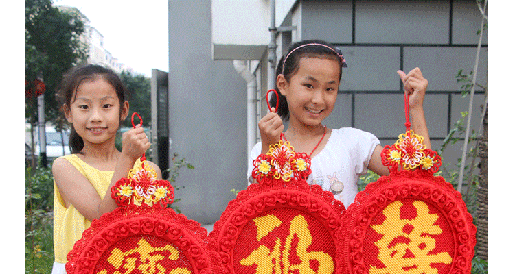
                                        安礼轩新款创意春节中国结大号福喜字板挂件过年结婚家装饰布置新房 喜字结                
