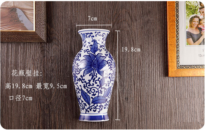 
                                                                                景德镇仿古青花瓷挂件 壁挂装饰品 中式艺术品 花插 书房装饰 LICHEN 陶瓷半球壁挂 随机发 单个                