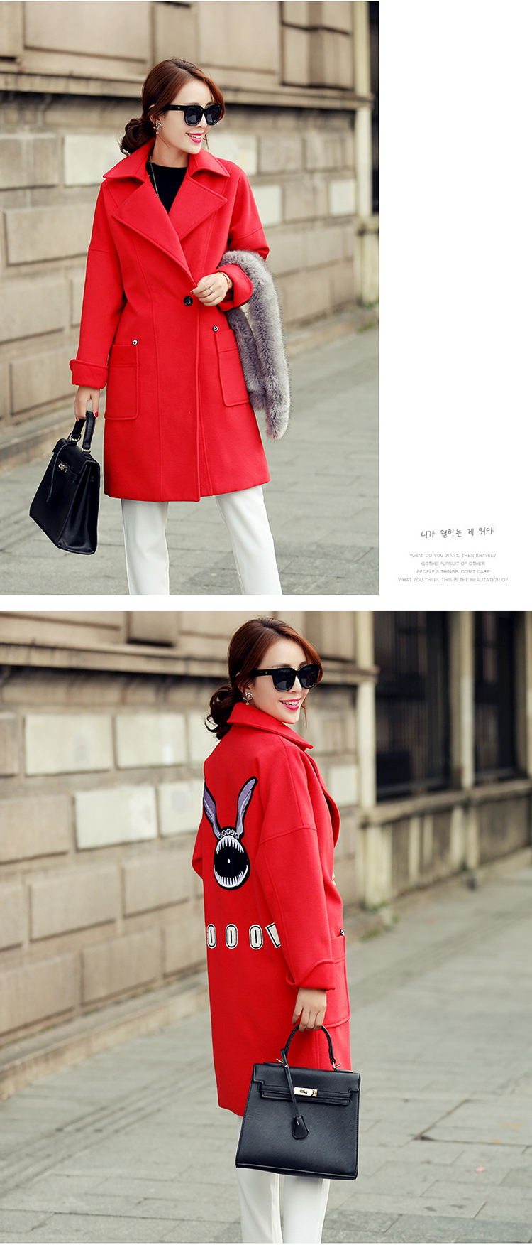 The chaplain again boutique cotton wool coat women so thick long 2015 Ms. winter clothing women jacket? gross in long thin Korean version of the video 