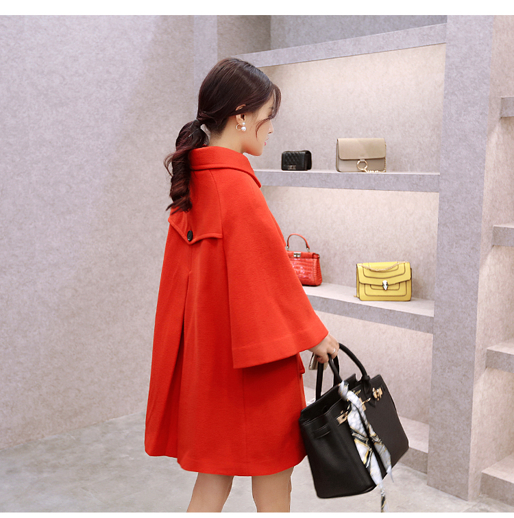 The Champs Elysees Honey Love   2015 autumn and winter new Korean version of loose cloak? Why women jacket gross sub wind jacket  708 gray M picture, prices, brand platters! The elections are supplied in the national character of distribution, so action, buy now enjoy more preferential! As soon as possible.
