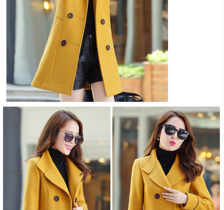 Korea's 2015 Autumn new Korean fashion in the Sau San long large female double-a wool coat X3335 wine red XXXL picture, prices, brand platters! The elections are supplied in the national character of distribution, so action, buy now enjoy more preferential! As soon as possible.