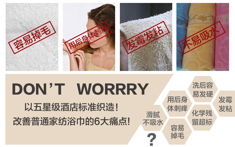 
                                        康尔馨洲际酒店纯棉大浴巾男女通用柔软吸水全棉浴巾 简约白 1条装                