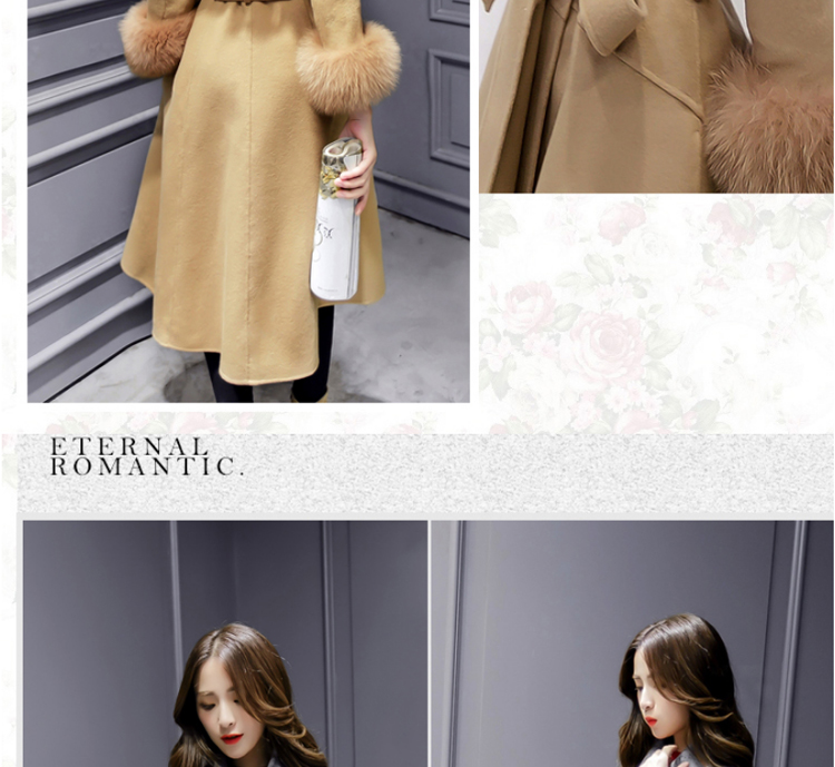 Ms Audrey Eu Bai Ya 2015 winter new Korean fashion v-neck autumn and winter coats that? long hair? jacket 6690 Sau San rouge toner M picture, prices, brand platters! The elections are supplied in the national character of distribution, so action, buy now enjoy more preferential! As soon as possible.