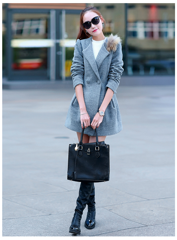 The autumn and winter new gross girls jacket? Long Nagymaros collar Korean windbreaker winter coats that a plush coat stylish pink? S picture, prices, brand platters! The elections are supplied in the national character of distribution, so action, buy now enjoy more preferential! As soon as possible.