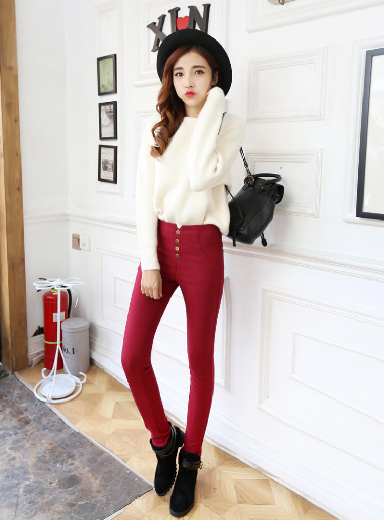 2015 Autumn and winter Zz&ff new Korean large relaxd the lint-free thick pencil Castor, forming the elastic trousers leisure video thin black trousers XXXL picture, prices, brand platters! The elections are supplied in the national character of distribution, so action, buy now enjoy more preferential! As soon as possible.