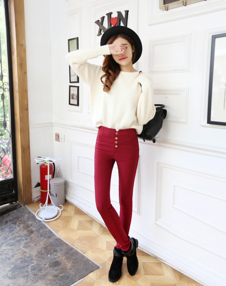 2015 Autumn and winter Zz&ff new Korean large relaxd the lint-free thick pencil Castor, forming the elastic trousers leisure video thin black trousers XXXL picture, prices, brand platters! The elections are supplied in the national character of distribution, so action, buy now enjoy more preferential! As soon as possible.