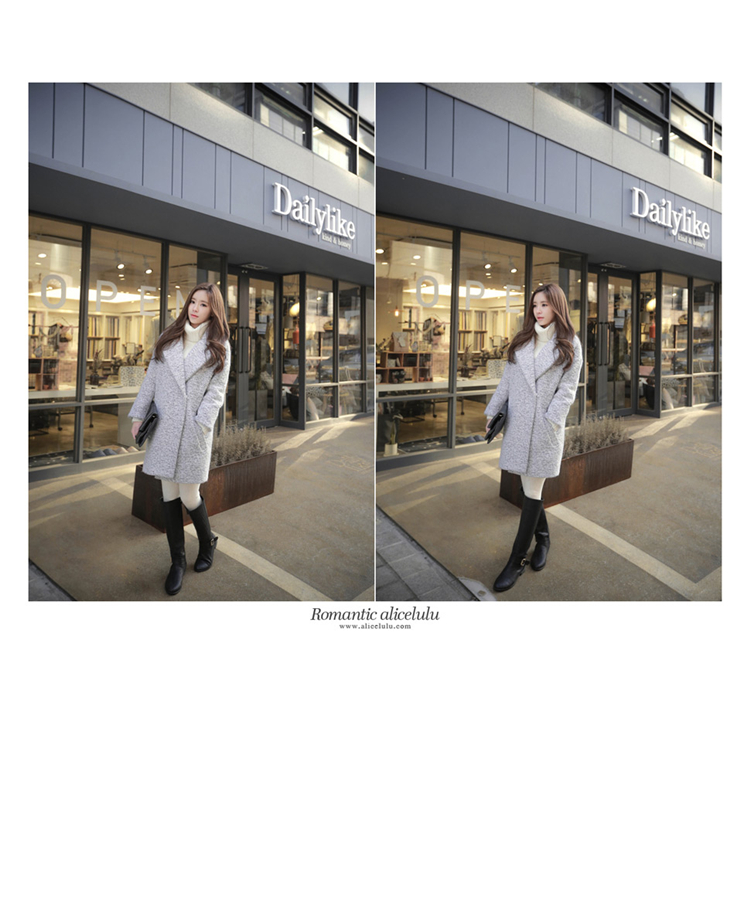 Keini Gloria female hair? 2015 autumn and winter coats the new Korean college wind in stylish long loose a wool coat gray S picture, prices, brand platters! The elections are supplied in the national character of distribution, so action, buy now enjoy more preferential! As soon as possible.