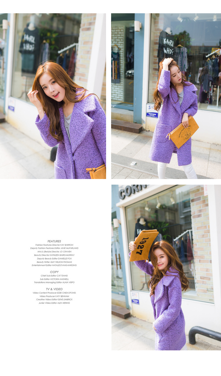 Gigi Lai following 2015 CD for autumn and winter by new Korean circle of coarse wool tweed sub-coats large cocoon girl in long hair? jacket green  S picture, prices, brand platters! The elections are supplied in the national character of distribution, so action, buy now enjoy more preferential! As soon as possible.