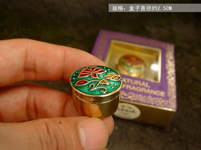 瓦纳（vanare） 印度之歌车载香薰水  铜花香膏固体香皮肤香
