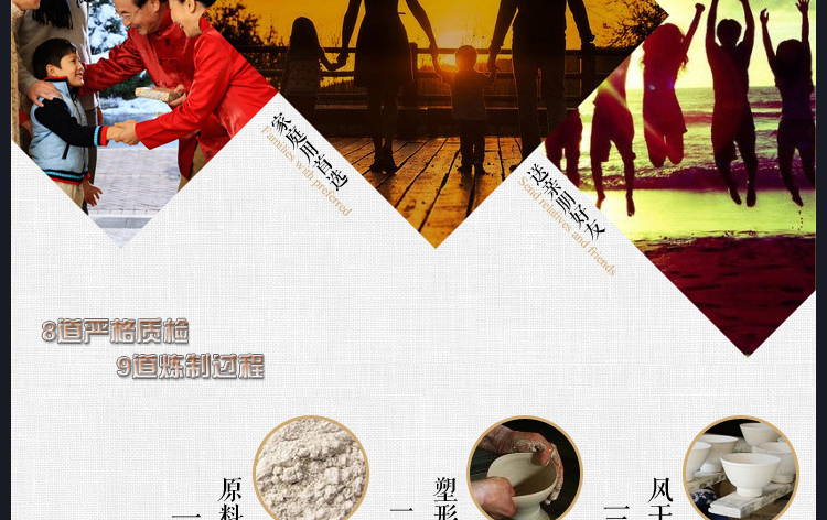 
                                                            煜乾 汤碗带盖品锅9英寸家用骨瓷大号微波炉适用景德镇陶瓷简约大碗                
