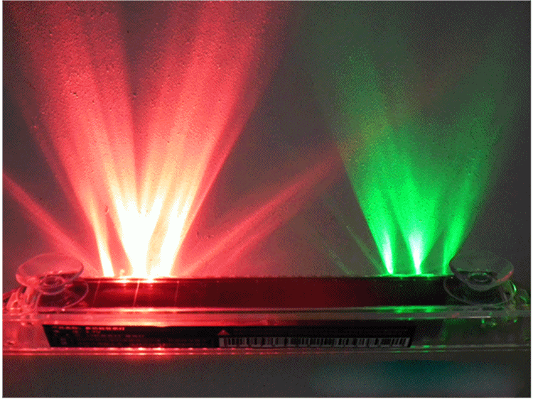 领誉 汽车太阳能爆闪灯 led警示灯 车外装饰灯开道灯吸盘爆闪灯 白色.