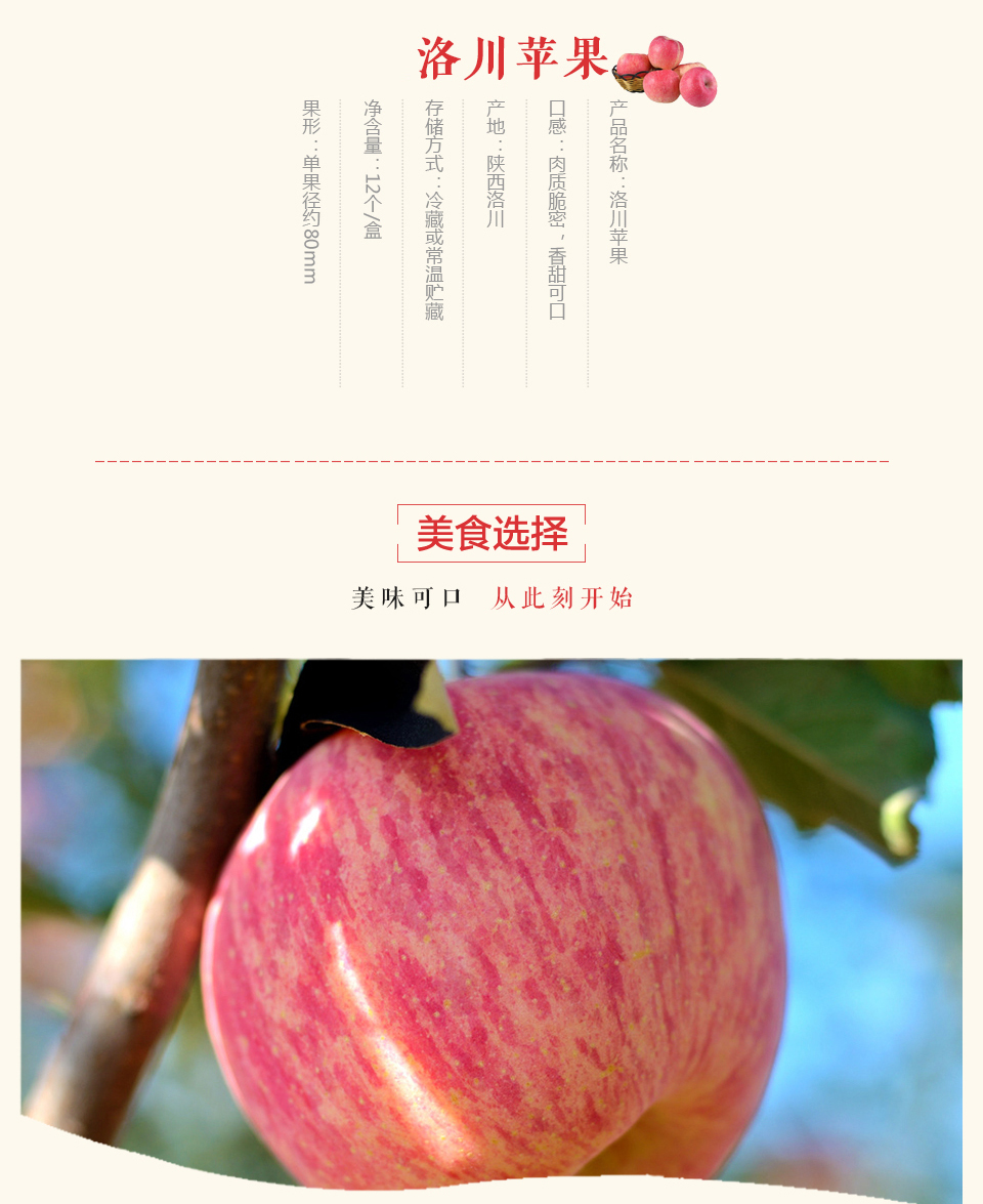 洛川苹果12个 团购 - 京东团购全国站