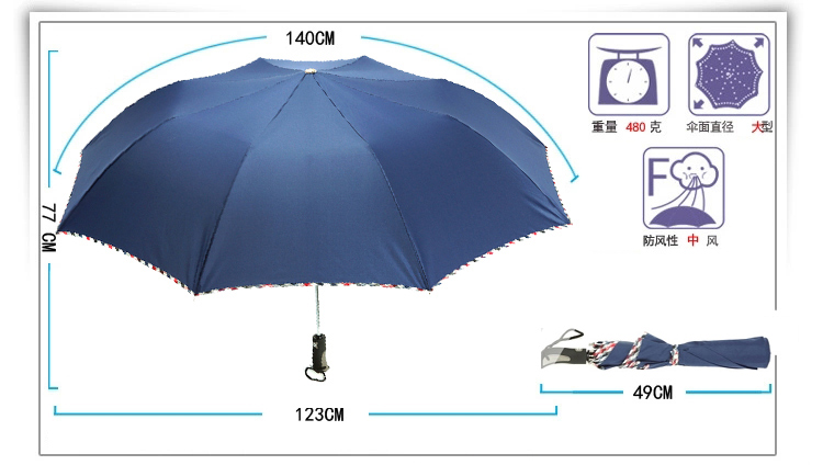 
                                        天堂伞二折自动伞晴雨伞 两折双人雨伞商务伞2311E 可印刷文字logo广告印字 枣红色                