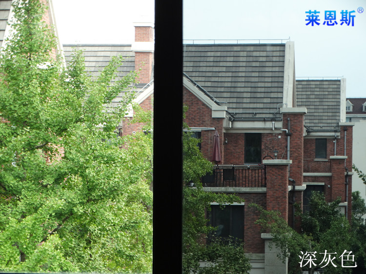 玻璃贴纸窗纸窗户贴纸遮光阳台玻璃贴膜透光不透明窗贴防晒隔热玻璃贴膜家用隔热贴 高隔热铂银1.2米宽1米长