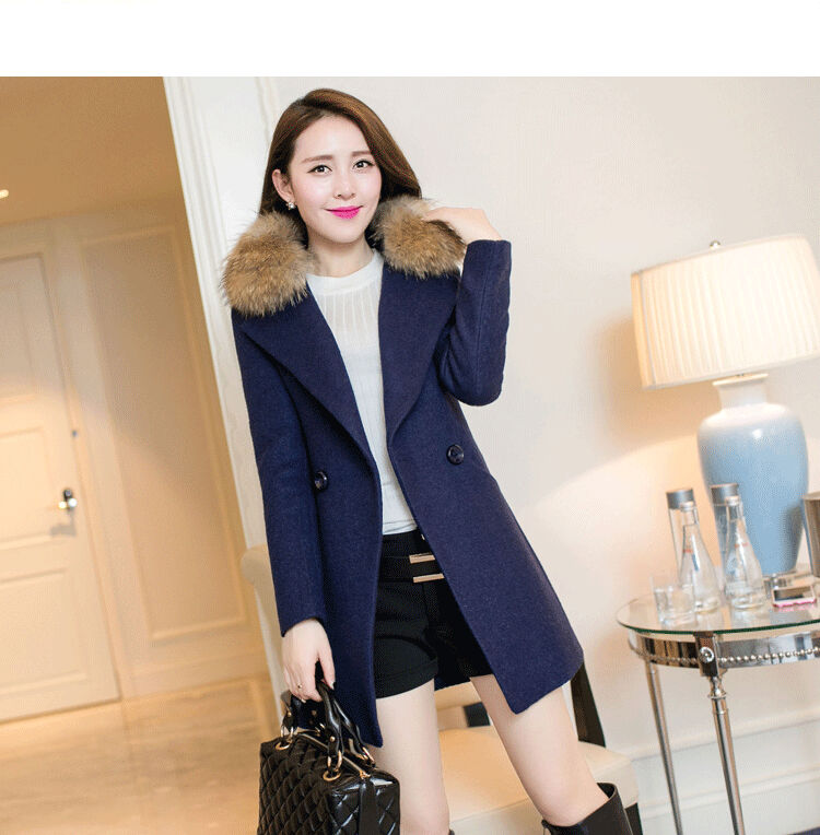 Meijia Garment 2015 Fall/Winter Collections in the thick of Sau San a wool coat 2013 in possession of the Cyan XL Photo, prices, brand platters! The elections are supplied in the national character of distribution, so action, buy now enjoy more preferential! As soon as possible.