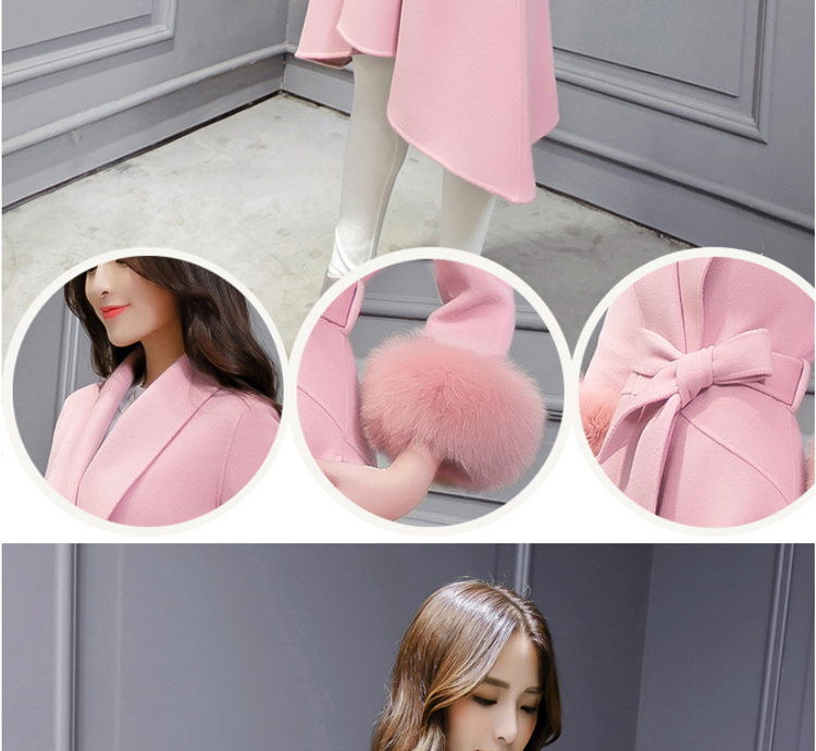 Korea's 2015 winter new Korean fashion v-neck autumn and winter coats that? long hair? jacket X4041 Sau San rouge toner M picture, prices, brand platters! The elections are supplied in the national character of distribution, so action, buy now enjoy more preferential! As soon as possible.