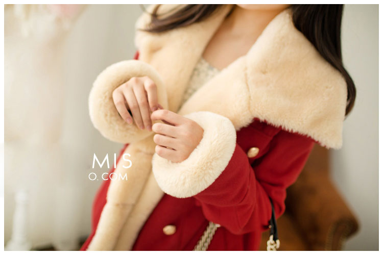 Keini Gloria 2015 autumn and winter new Korean version is smart casual preppy double-reverse collar thick hair? Short overcoat female red thicker version of L photo, prices, brand platters! The elections are supplied in the national character of distribution, so action, buy now enjoy more preferential! As soon as possible.