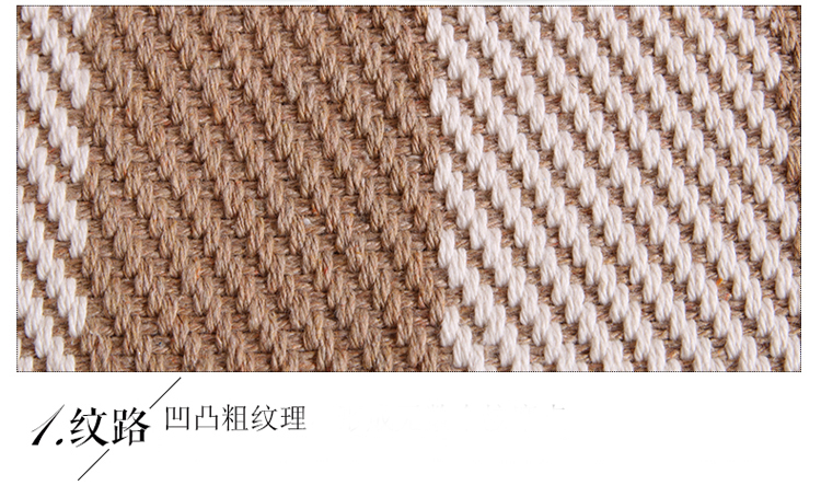 茵凡亚麻沙发垫坐垫组合沙发垫时尚简约现代沙发巾罩套格子垫可定制 高档亚麻格子-小米花 套50*50
