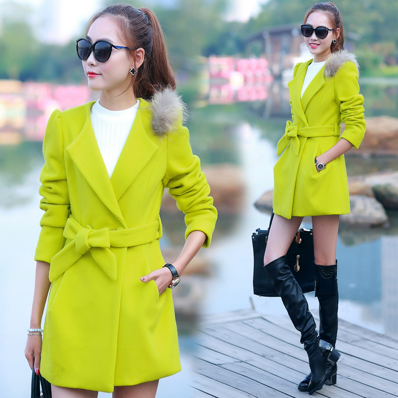 The autumn and winter new gross girls jacket? Long Nagymaros collar Korean windbreaker winter coats that a plush coat stylish pink? S picture, prices, brand platters! The elections are supplied in the national character of distribution, so action, buy now enjoy more preferential! As soon as possible.