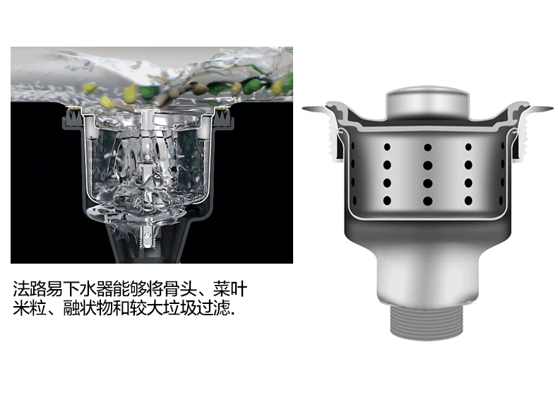 304不锈钢水槽套装 双槽拉丝洗菜盆 加厚洗碗盘 高端a款 750*410*220