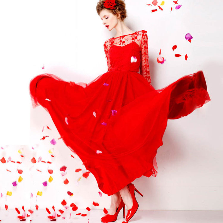 Enear Princess 2015 lace retro red petticoat bride 9 m large long skirt dress large red embroidered dress BB56 RED M picture, prices, brand platters! The elections are supplied in the national character of distribution, so action, buy now enjoy more preferential! As soon as possible.