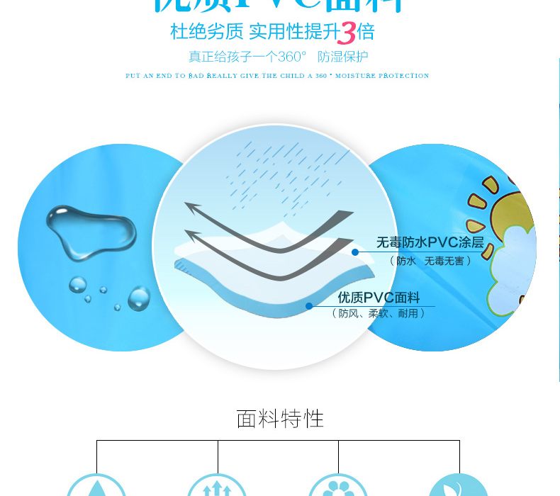 
                                        【双帽檐带防雨面罩】儿童雨衣可爱时尚小孩宝宝男童女童学生雨衣雨披 YY-2018儿童雨衣新款 柠檬黄 L号                