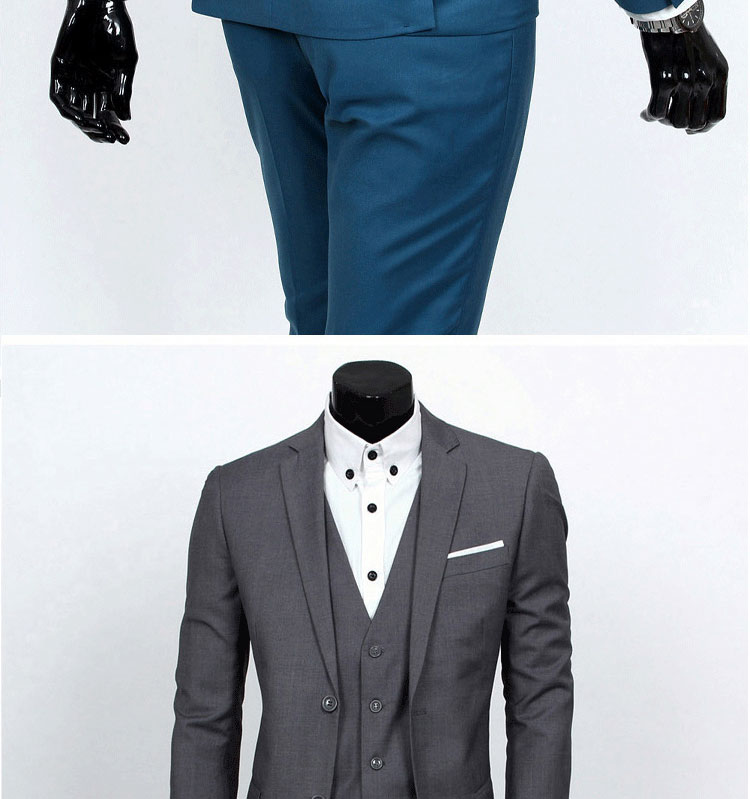 京东商城 凡柏客男装 男西装套装男士 休闲西服