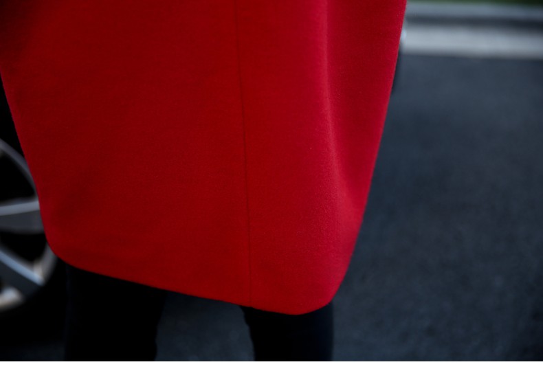 Overnight snow 2015 new era of autumn and winter Sau San Korean girl in gross? jacket long stylish shoulder wool coat female thick red? M picture, prices, brand platters! The elections are supplied in the national character of distribution, so action, buy now enjoy more preferential! As soon as possible.